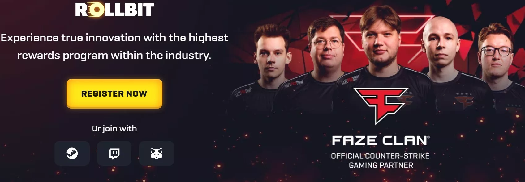 Join Rollbit to get welcome bonus